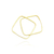 Brinco Argola Quadrada 1,6mm M (OURO 10K) - Golden Reserve