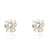 Brinco Circular Cristal (6mmX6mm) (OURO 10K)