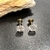 Brinco Circular Cristal (6mmX6mm) (OURO 10K) - loja online