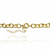 Colar Cadeado c/ Coração 8,3mm (Fecho Boia) (Banho Ouro 24k) - Golden Reserve