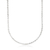 Colar Cordão Baiano 3mm (Fecho Garra) (PRATA 925)