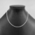 Colar Esferas 2mm (Fecho Tradicional) (PRATA 925) - comprar online