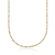 Colar Grumet Dupla 1,8mm (Fecho Tradicional) (Tag 18k) (Banho Ouro 18k)