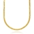 Colar Italiano 5mm (Fecho Tradicional) (Banho Ouro 24K)