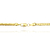 Colar Lacraia 3,3mm (Fecho Garra) (Banho Ouro 24k) na internet
