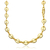 Colar Link 8mm (Fecho Canhão) (Banho Ouro 24k) - comprar online