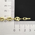 Colar Link 8mm (Fecho Canhão) (Banho Ouro 24k) - loja online