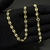 Colar Link Chapada 5,3mm (Fecho Tradicional) (Banho Ouro 24k)