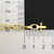 Corrente Carrier Arredondada 5,3mm x 60cm (Fecho Canhão Duplo) (Banho Ouro) - comprar online
