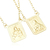 Escapulário Cartier Sagrado Coração "Médio" 65cm (Toque Ouro 18k - Teor 10k) - comprar online