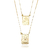 Escapulário Sagrado Coração Médio Veneziana (OURO 18k) - comprar online