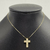 Pingente Crucifixo 72 Pedras (2,1cmX1,5cm) (OURO 18K) - loja online
