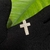 Pingente Crucifixo 72 Pedras (2,1cmX1,5cm) (OURO 18K) na internet