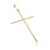 Pingente Crucifixo Agulha (3,3cmX2,1cm) (OURO 18K) - comprar online