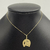 Pingente Ferradura com Cavalo (2,1cmX1,9cm) (OURO 18K) - Golden Reserve