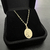Pingente Medalha Face de Cristo (1,7cmX1,2cm) (OURO 18K) - Golden Reserve