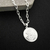 Pingente Medalha São Jorge (2,5cmX2,2cm) (2,4g) (PRATA 925) na internet