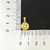 Pingente Moeda ''Bitcoin'' P (1,5cmX1,2cm) (Banho Ouro 24k) na internet