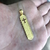 Pingente Placa Pai Nosso c/ Cruz Vazada (3,8cmx1,1cm) (Banho Ouro 24k)
