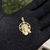 Imagem do Pingente Rosto de Cristo Coroa (2,6cmX2cm) (Banho Ouro 24k)