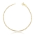 Pulseira Veneziana 1,1mm (Fecho Tradicional) (Banho Ouro 24K)