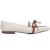 Mocassim Off White Rasteiro na internet