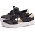 Tênis Feminino Preto e Metalizado - comprar online