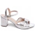 Sandália Feminina Metalizado Prata - comprar online