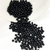 Miçanga Pérola furo 100 unidades 6mm P/colar e pulseira - preto - comprar online