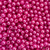 Miçanga Pérola furo 100 unidades 6mm P/colar e pulseira - rosa