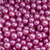 Miçanga Pérola furo 100 unidades 6mm P/colar e pulseira - lilas