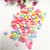 Miçanga Bola Leitosa 100 unidades 6mm infantil Candy Color - colorido