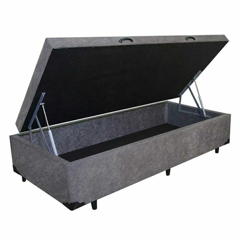 BOX BAÚ BLINDADO SOLTEIRO 88X188X30