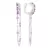 Brinco Argola Dupla Zircônia com Correntes - Prata 925 - comprar online