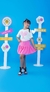 Conjunto Saia Balonê e Blusa Raquete