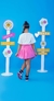 Conjunto Saia Balonê e Blusa Raquete - Bibi Moda Kids BMK