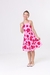 Vestido Rosa Florzinhas na internet