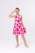 Vestido Rosa Florzinhas - loja online