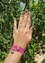 Conjunto pulseiras macrame estrela do mar e concha regulável