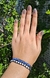 Conjunto pulseira macrame preta miçangas regulável na internet