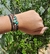 Conjunto pulseiras macrame miçangas regulável - loja online