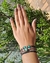 Conjunto pulseiras macrame miçangas regulável - comprar online