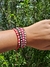 Conjunto pulseiras macrame coloridas regulável - loja online