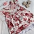 Vestido tres piezas rojo