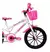 BIC 16 MTB RODA ABS FEM UNICORN BCO/PINK - comprar online