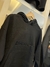 Buzo boxy black bordado en internet