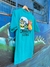 remera calavera naranja