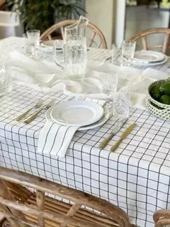 Mantel Cuadrillé