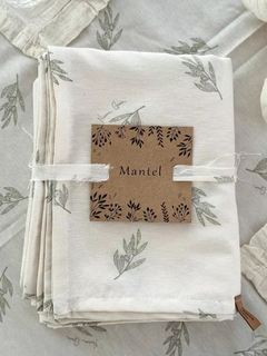 Mantel Tusor | Hojas - comprar online
