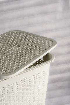 Canasto Simil Rattan XL - comprar online